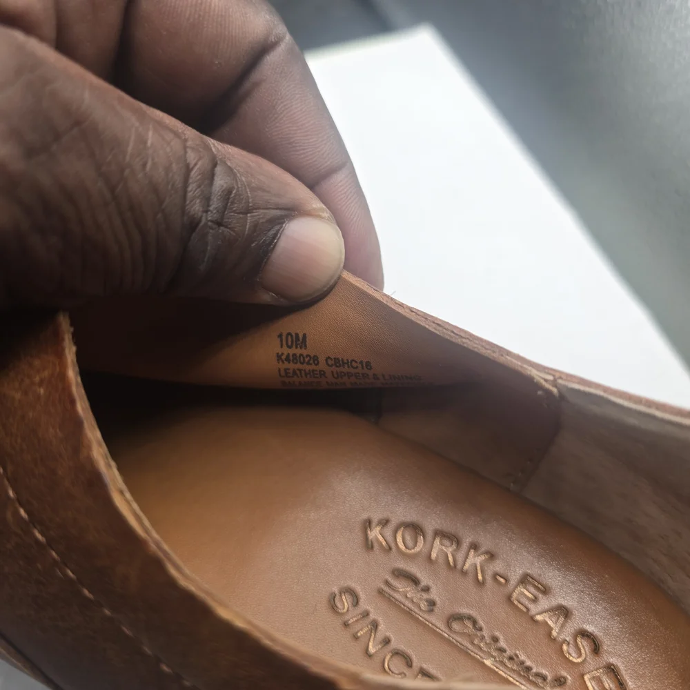 Kork-Ease Tan Leather‎ Oxfords